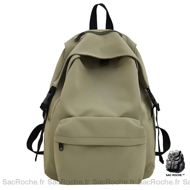 Sac à dos style décontracté en nylon - Vert - Sac à dos scolaire Sac à dos