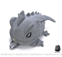 Sac à dos dinosaure 3D surpris - modèle Gris - Sac Roche ™