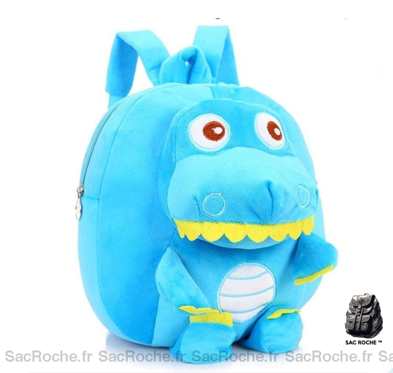 Sac À Dos Dinosaure Bleu Polaire Enfant