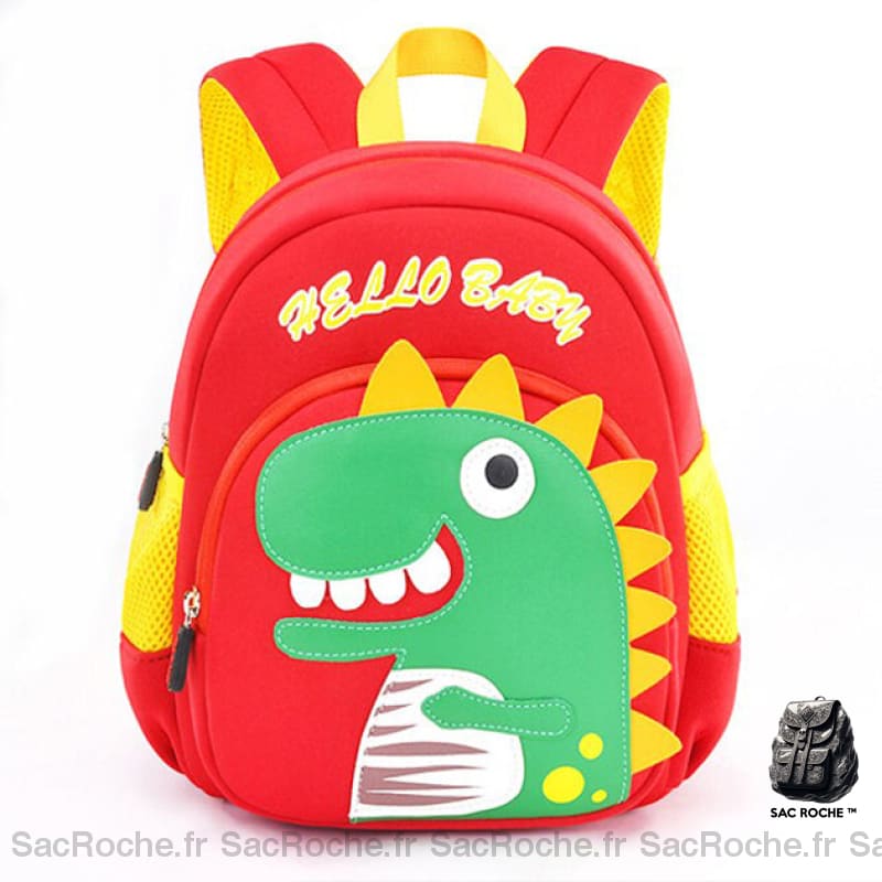 Sac À Dos Dinosaure École Maternelle Rouge Sacs Dos Scolaire