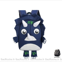 Sac à dos dinosaure enfant - modèle Bleu Foncé - Sac Roche ™