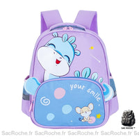 Sac à dos dinosaure fille - modèle Violet - Sac Roche ™