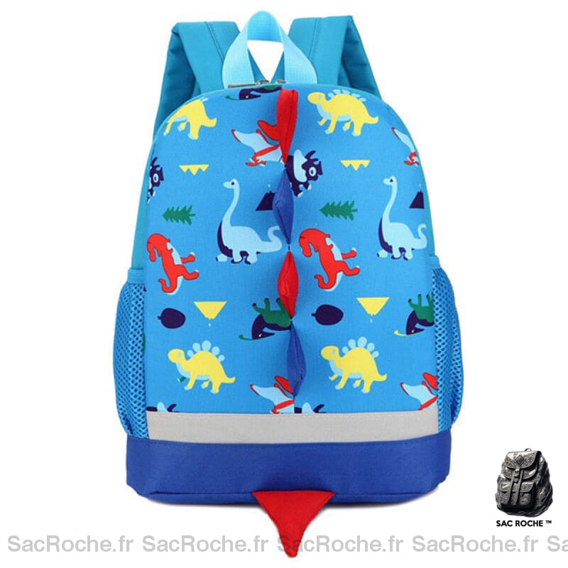 Sac À Dos Dinosaure Maternelle Mixte Bleu Clair Sacs Dos Scolaire