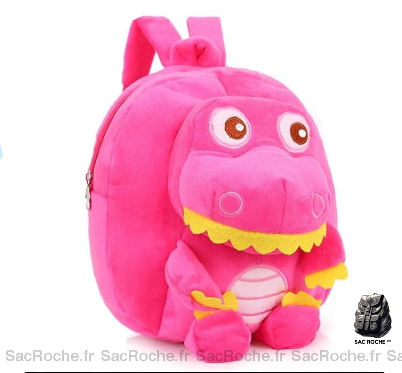 Sac À Dos Dinosaure Polaire Rose Enfant