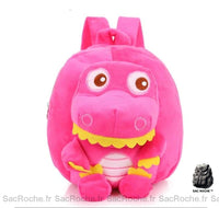 Sac à dos dinosaure polaire rose - Sac Roche ™