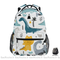Sac à dos dinosaures enfants ergonomique - modèle 1 - Sac Roche ™