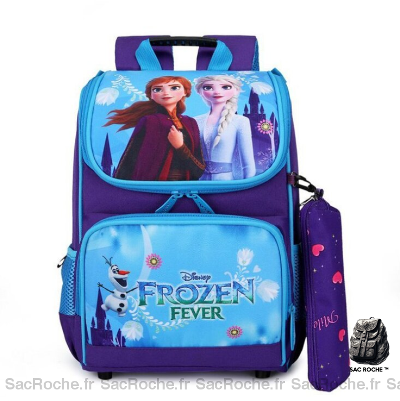 Sac à dos Disney de grande capacité pour enfants - Bleu ciel - Sac Sac à dos scolaire