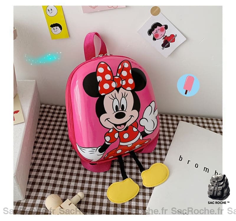 Sac à dos Disney pour enfant - Mickey ou Minnie, bonne qualité et à la mode
