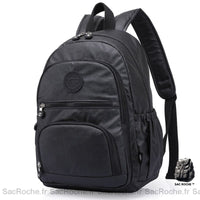 Sac à Dos Doré Brillant pour Femme - modèle Noir - Sac Roche ™