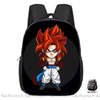 Sac à dos Dragon Ball GT fusion Goku Vegeta - Sac Roche ™