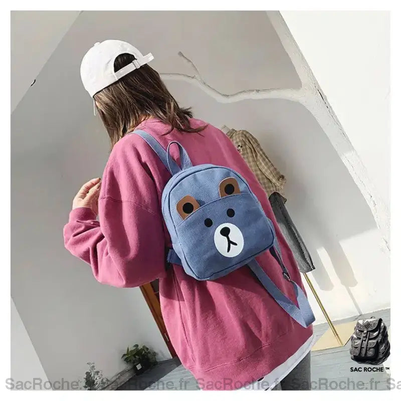 Sac À Dos École Ourson Enfants Enfant