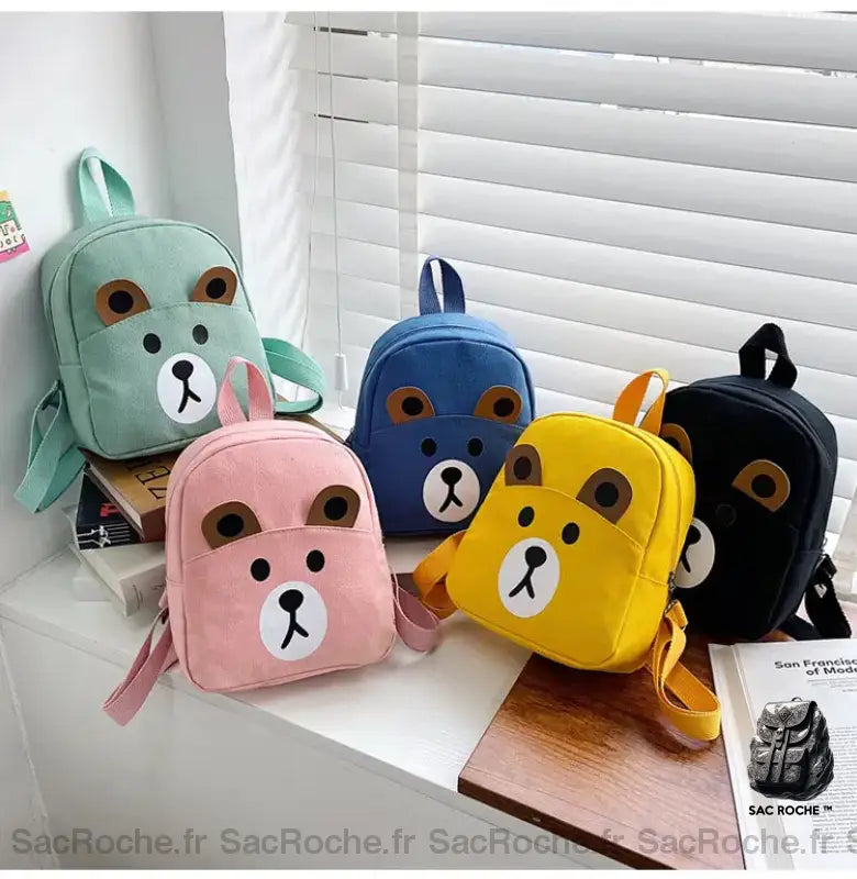 Sac À Dos École Ourson Enfants Enfant