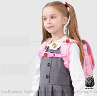 Sac à dos écolier carreaux enfants - Sac Roche ™