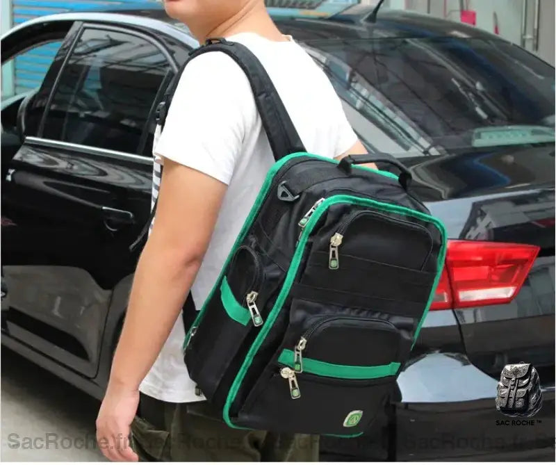Sac À Dos Électricien Pro Spacieux Homme Travail