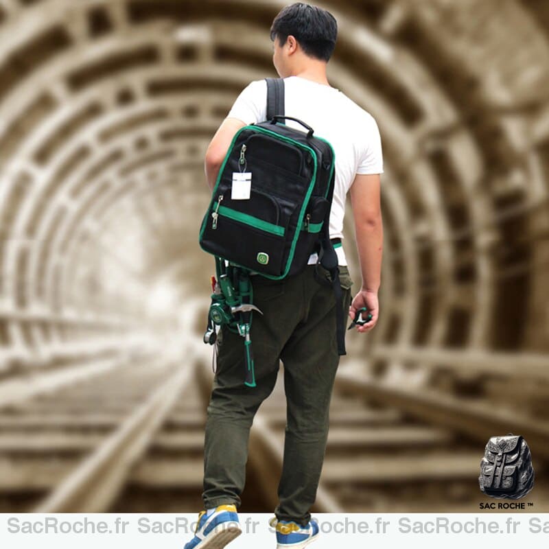 Sac À Dos Électricien Pro Spacieux Homme Travail