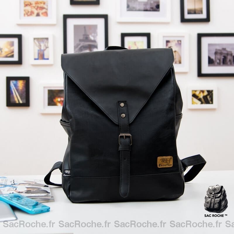 Sac À Dos Élégant Femme Cuir