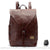 Sac à dos élégant femme cuir - modèle Marron - Sac Roche ™