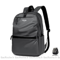 Sac à dos élégant - modèle Gris - Sac Roche ™