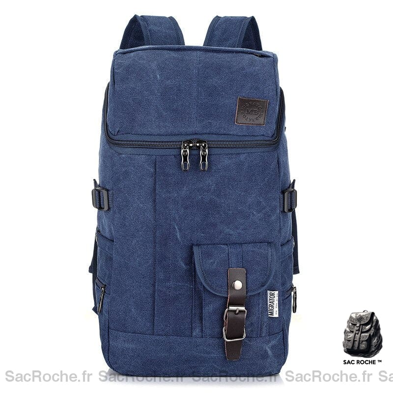 Sac à dos voyage élégant pour homme - Bleu - Sac à main Sac à dos