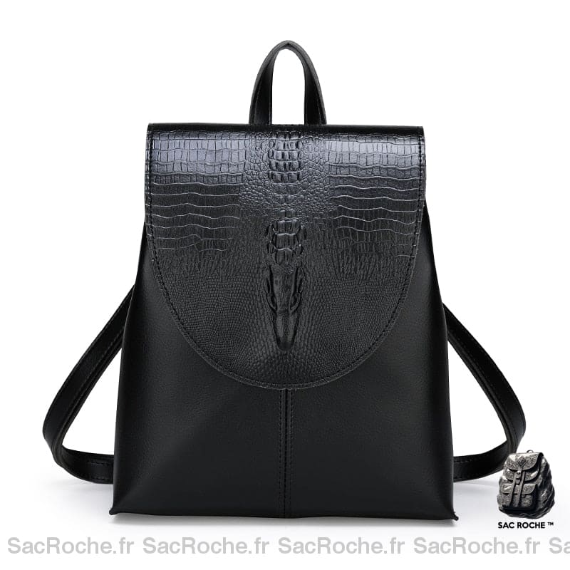 Sac à dos femme élégant irisé - Noir - Sac à dos Sac