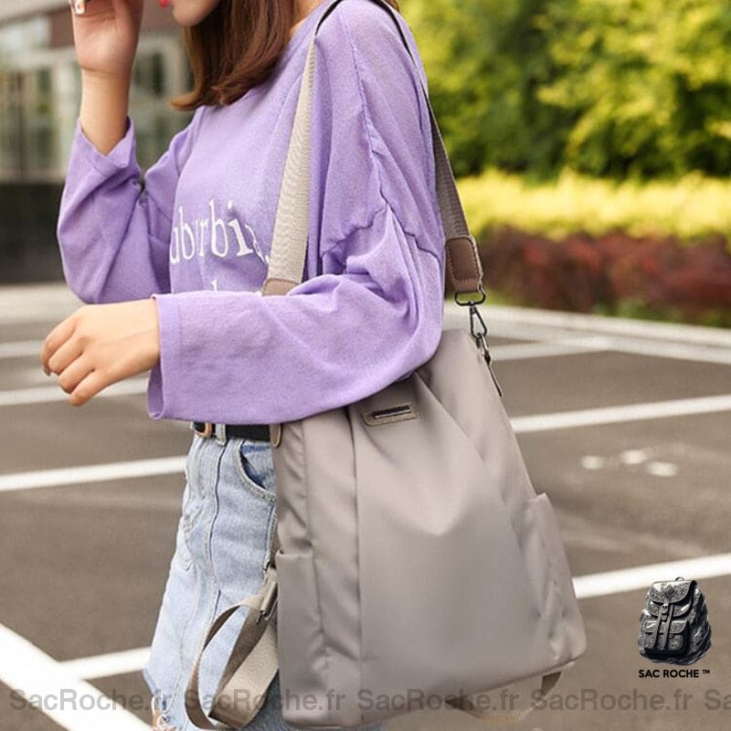 Sac À Dos Élégant Oxford Antivol Femme