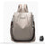 Sac à dos élégant Oxford antivol femme - modèle Gris - Sac Roche ™