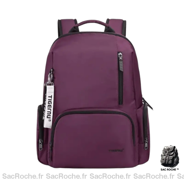 Sac À Dos Élégant Violet Sac Femme