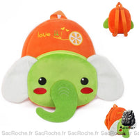 Sac À Dos Éléphant En Peluche Enfant