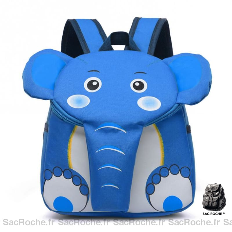 Sac à dos en forme d'éléphant pour enfant - Bleu ciel - Sac à dos Sac