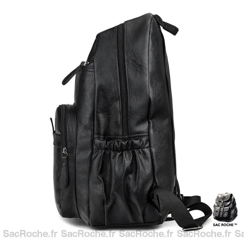 Sac À Dos En Cuir Souple Femme Sac