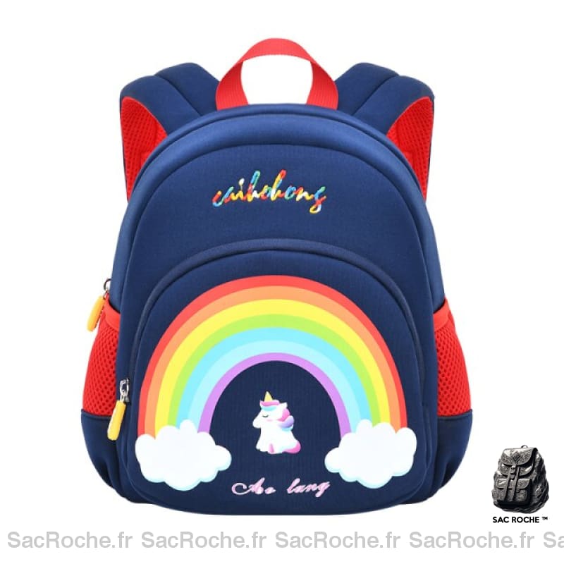 Sac À Dos Enfant Arc Ciel Maternelle Blue Sacs Dos Scolaire