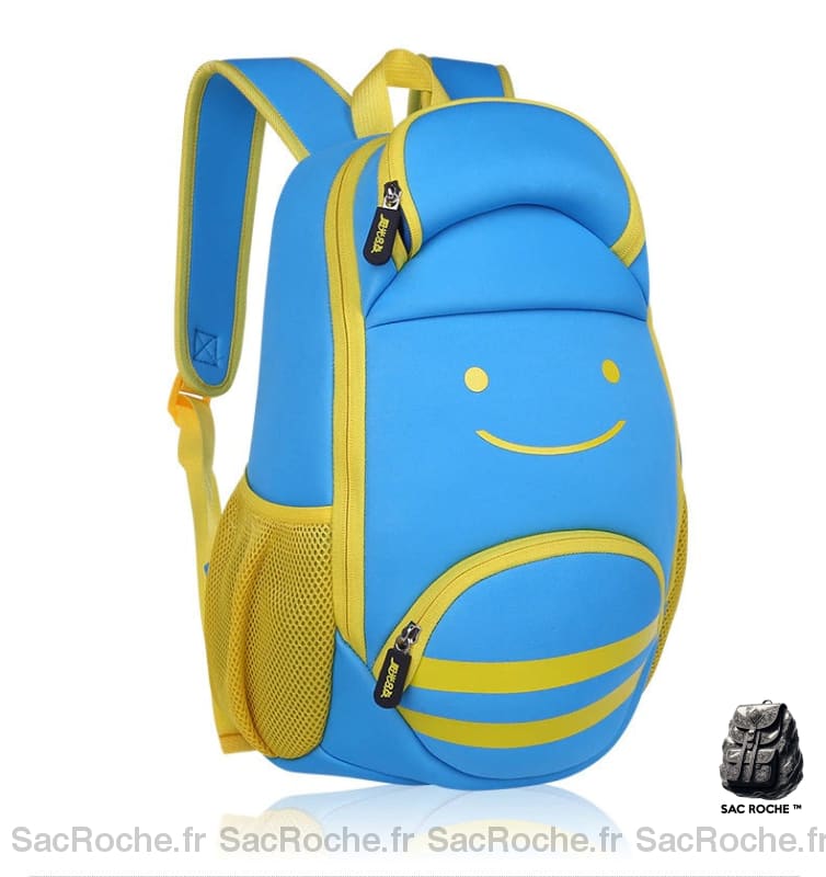 Sac à dos ergonomique pour enfant bleu