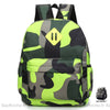 Sac À Dos Enfant Camouflage Léger Vert Sacs Dos Scolaire