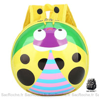 Sac à dos enfant coccinelle - modèle Jaune - Sac Roche ™