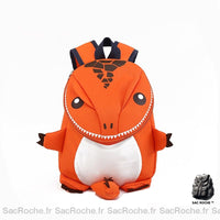 Sac à dos enfant dinosaure - modèle Orange - Sac Roche ™