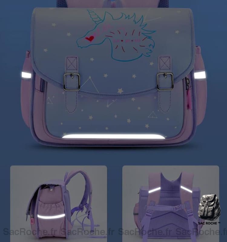 Sac À Dos Enfant Grande Capacité Pu