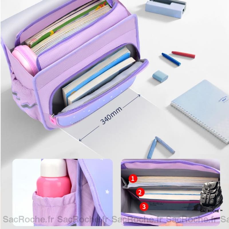 Sac À Dos Enfant Grande Capacité Pu