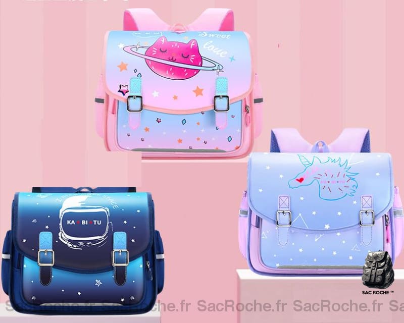 Sac À Dos Enfant Grande Capacité Pu