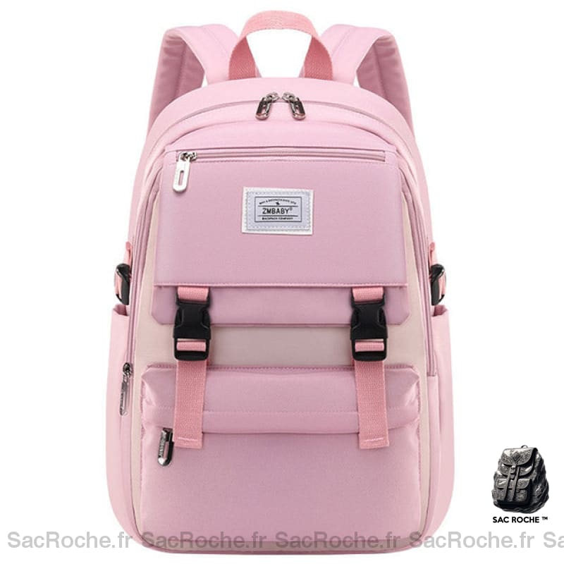 Sac À Dos Enfant Imperméable - Grande Capacité École Rose Sacs Dos Scolaire