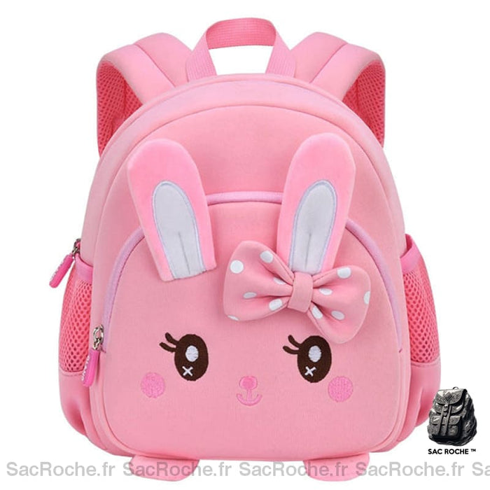 Sac À Dos Enfant Lapin Rose École Rose Sacs Scolaire