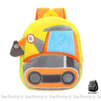 Sac à dos enfant léger coloré maternelle - modèle Jaune - Sac Roche ™