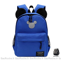 Sac à dos enfant Mickey coloré - modèle Bleu - Sac Roche ™