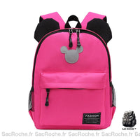 Sac à dos enfant Mickey coloré - modèle Rose - Sac Roche ™