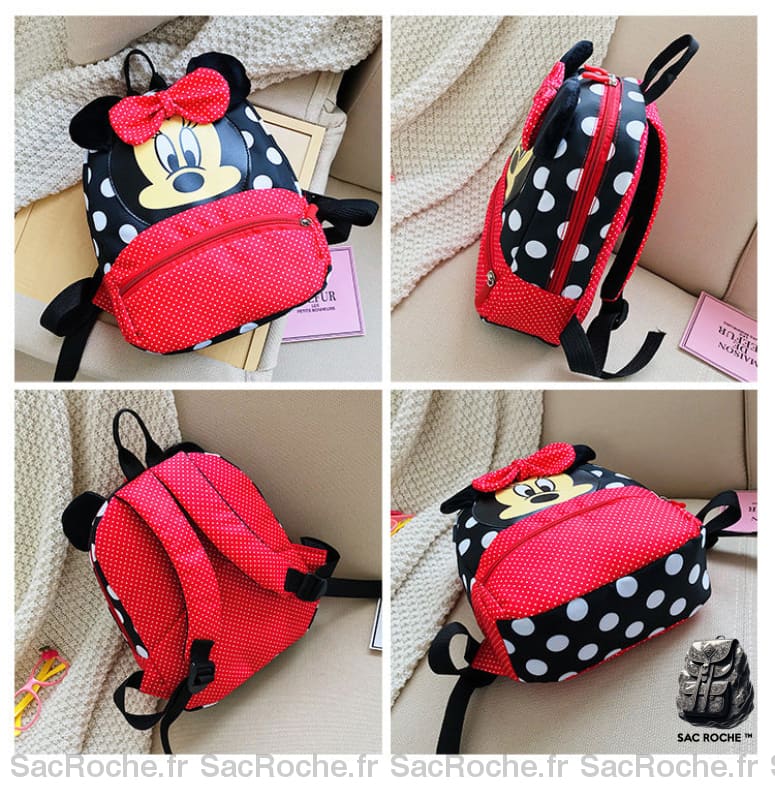 Sac À Dos Enfant Minnie Pois