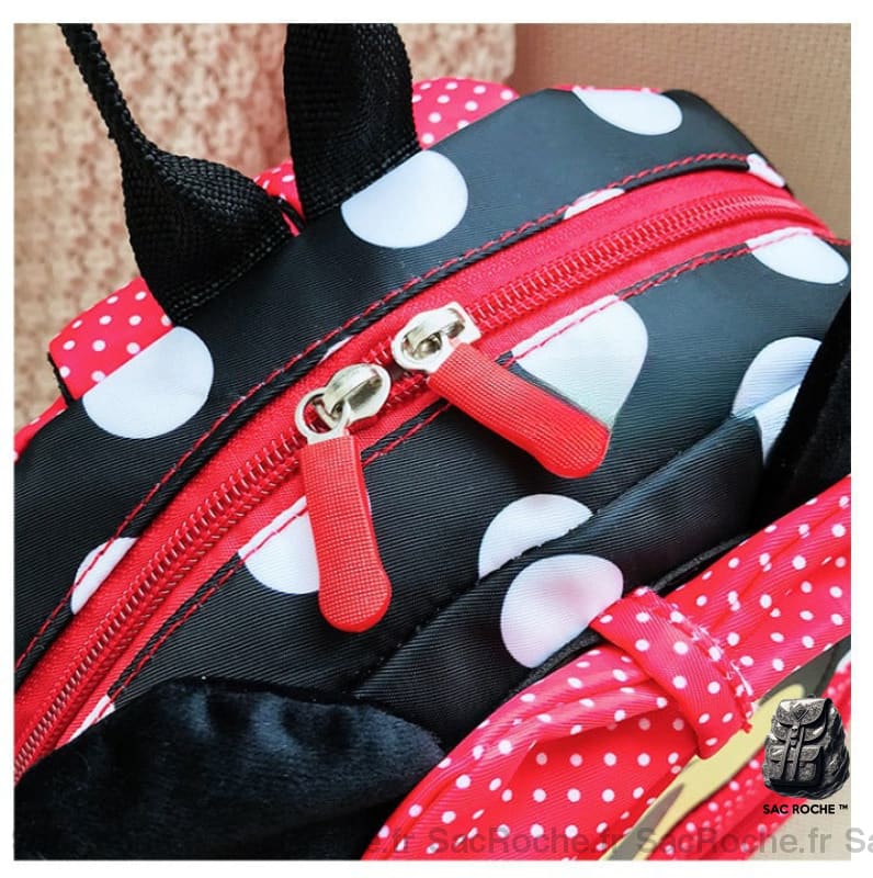 Sac À Dos Enfant Minnie Pois