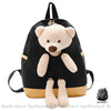 Sac À Dos Enfant Peluche Ourson Maternelle Noir Sacs Dos Scolaire
