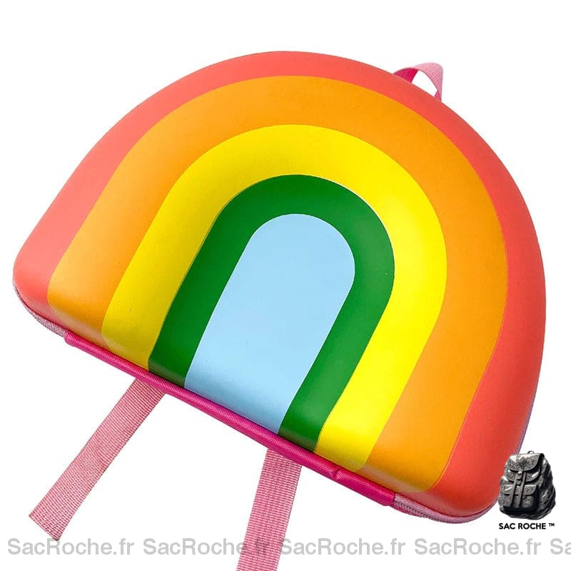 Sac À Dos Enfant Rigide Arc-En-Ciel