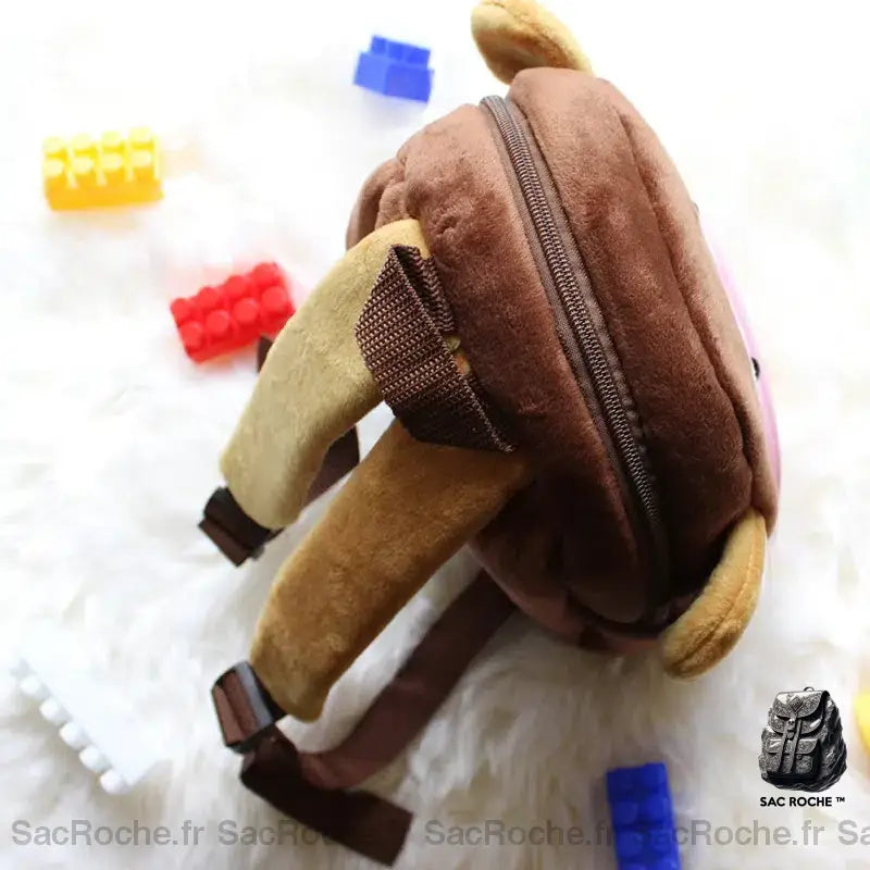 Sac À Dos Enfant Singe Peluche