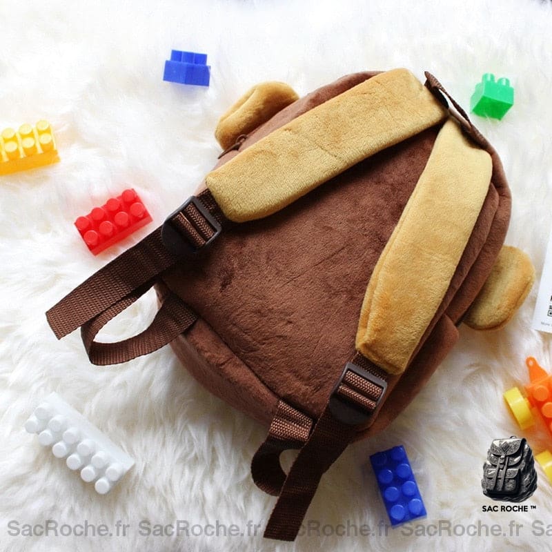 Sac À Dos Enfant Singe Peluche