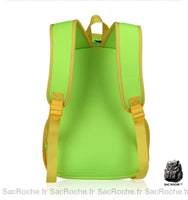 Sac à dos enfant vert ergonomique - Sac Roche ™